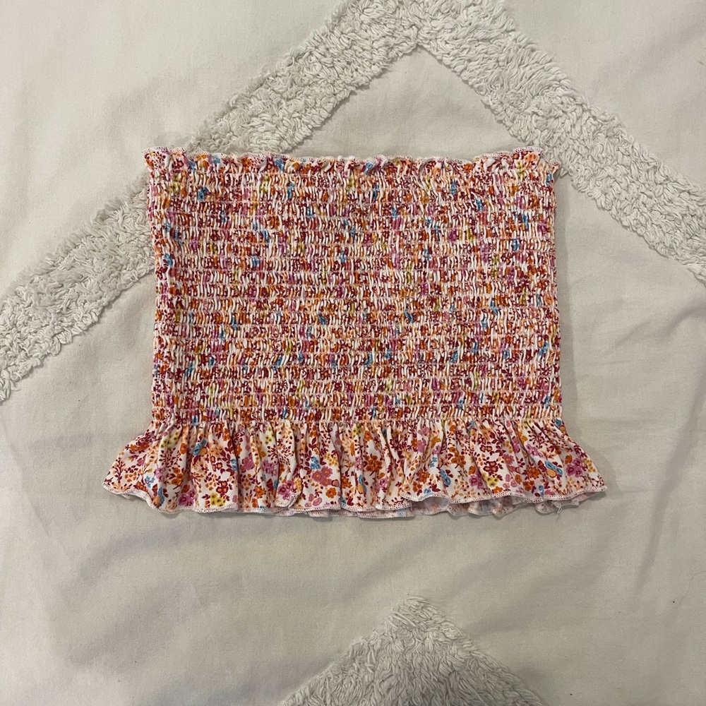 Floral Tube Top